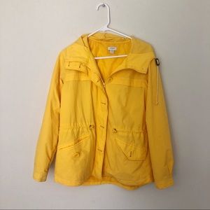 J.Crew Yellow Windbreaker